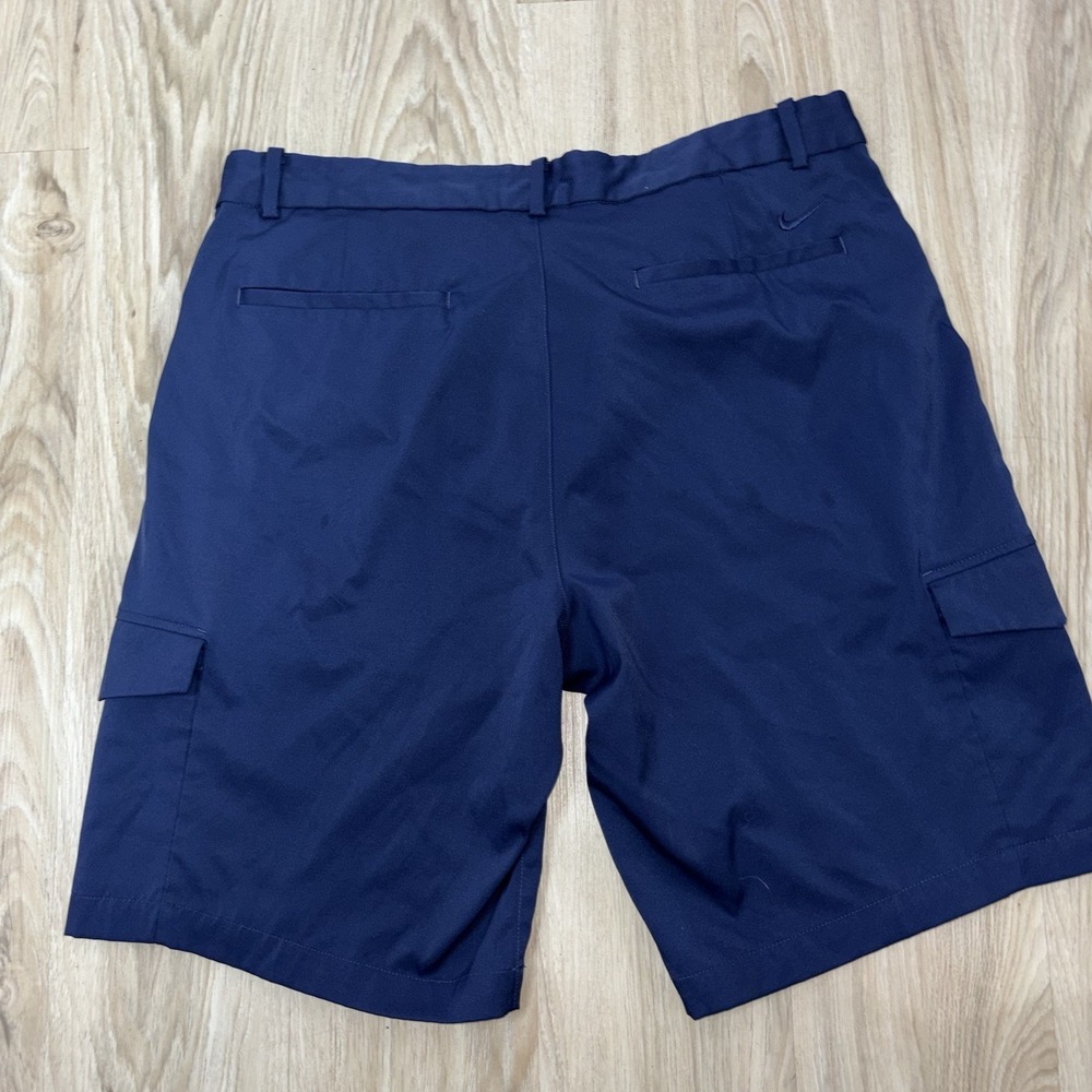 Nike Golf Dri-FIT Navy Cargo Performance Shorts Mens Size 36 Standard Fit - Picture 6 of 8